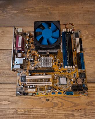 Scheda madre Asus A8N-VM + Cpu + RAM - Funzionante