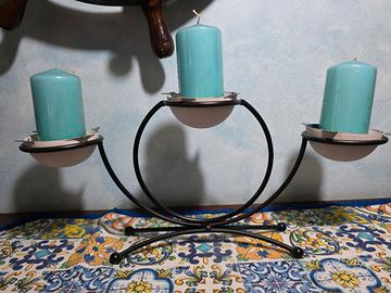candelabro a 3 candele 