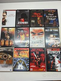 LOTTO 12 FILM DVD HORROR, THRILLER E CULT