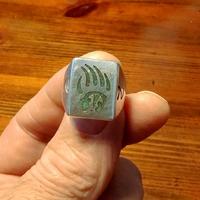 Anello argento e turchese