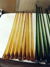 Grossi goccioloni in vetro