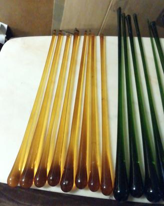 Grossi goccioloni in vetro