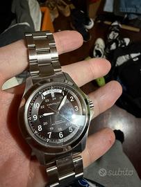 Orologio hamilton kaki fiel