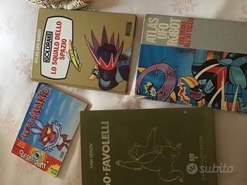Cartonati fumetti anni 80. Ufo robot, lupo Alberto