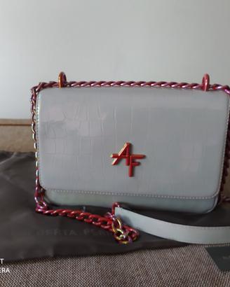 Borsa donna firmata a spalla/tracolla Ferretti Alb