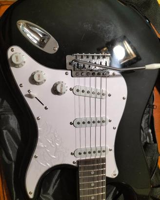 Chitarra elettrica rock jam
