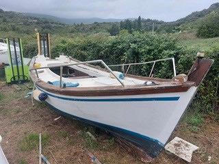 Barca 6m lancia gozzo genovese per fuoribordo lung