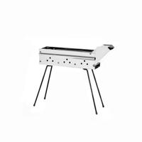 Fornacella in acciaio inox per arrosticini 50 cm