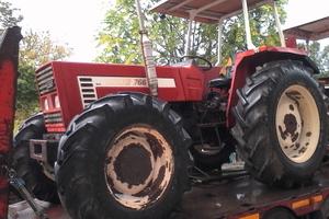 fiat 766 DT 80 cv attrezzi vari , trattori ,