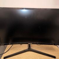 Monitor Samsung 24" Pollici 144Hz Curvo da Gaming