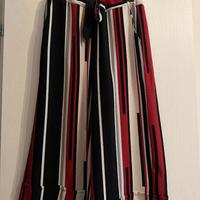 Pantalone a palazzo rigato