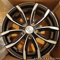 Cerchi lega 17 MIM EVO 001 Black Mirror ALFA FIAT 