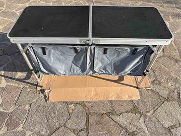 MOBILETTO DA CUCINA CAMPEGGIO PIEGHEVOLE WOLTU