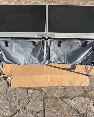 MOBILETTO DA CUCINA CAMPEGGIO PIEGHEVOLE WOLTU