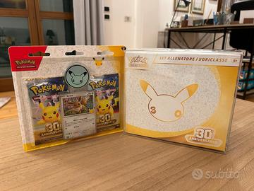 ETB 30° Pokemon + Case  + 2 buste Eevee