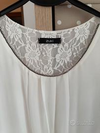 Mini abito bianco zuikj