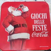 box coca cola natalizia con giochi