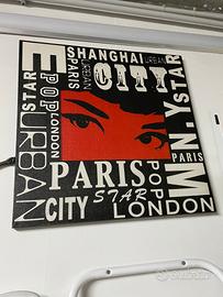 Quadro Parigi da parete