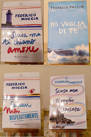 4 romanzi Federico Moccia