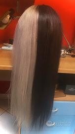 Parrucca capelli veri