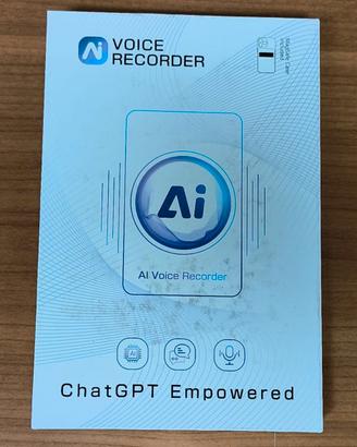 Voice recorder ChatGPT