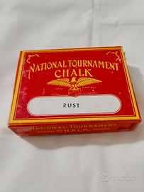 Scatola gessetti da biliardo