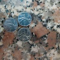 tre monete da 50 lire