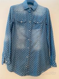 Camicia in denim traforato Calzedonia – taglia S