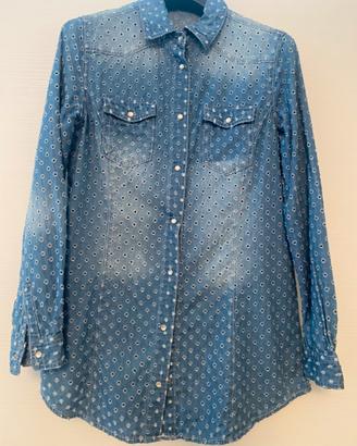 Camicia in denim traforato Calzedonia – taglia S