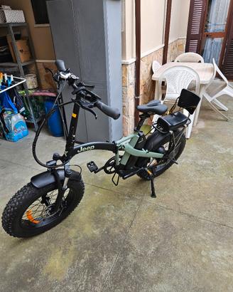 bici elettrica jeep
