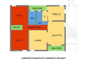 Appartamento indipendente in condominio + garage