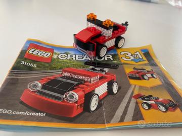 Lego creator 31055 bolide rosso