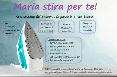 servizio stiratura