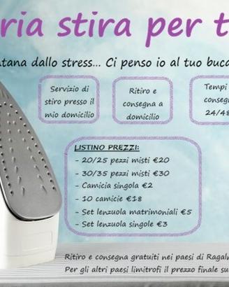 servizio stiratura