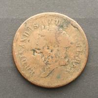 Moneta 8 tornesi 1816 Ferdinando IV Borbone MB