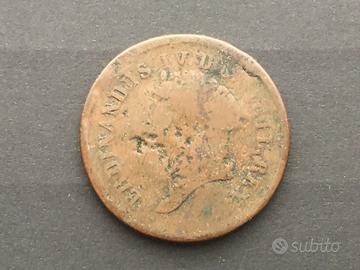 Moneta 8 tornesi 1816 Ferdinando IV Borbone MB