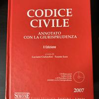 Libro, Codice Civile, 2007, ed. Giuridiche Simone