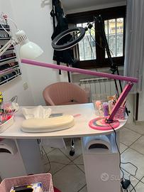 Lampada da tavolo per unghie
