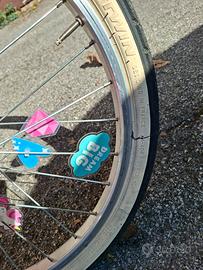 Bici Salmone 20 pollici Bambina