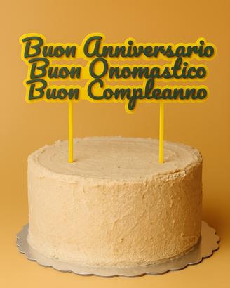 Cake Topper Personalizzato