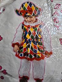 vestito di carnevale arlecchino baby