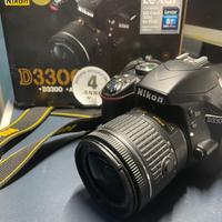 Nikon D3300 + obiettivo VR 18-55