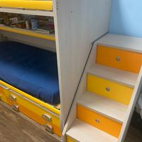 Cameretta bambini Moretti Compact - letto castello