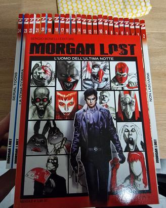 Morgan Lost  Bonelli Completa 77 albi da edicola