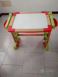 scrivania pieghevole per bambini