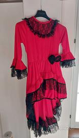 costume carnevale spagnola per bambina