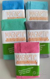 1 Panno Magnetic Magico Pulizia Microfibra 44x44