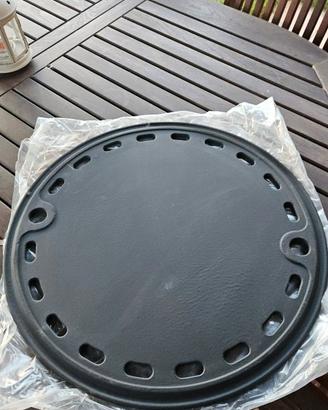 Piastra ghisa per BBQ barbeque cottura