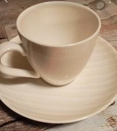 set tazzine da caffè per 12 in porcellana 