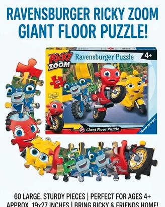 Puzzle Gigante Ricky Zoom Ravensburger 60 Pezzi